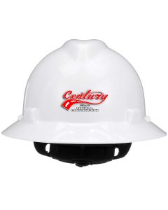 Century Paving - MSA V-Gard Caps and Full Brim Hats - WHITE